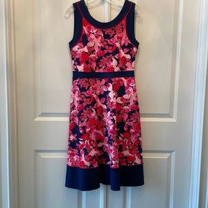 LANDS END DRESS WITH SIDE ZIPPER